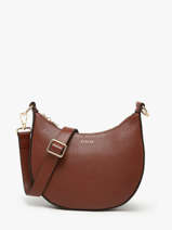 Cross Body Tas S Tradition Leder Etrier Bruin tradition ETRA102S